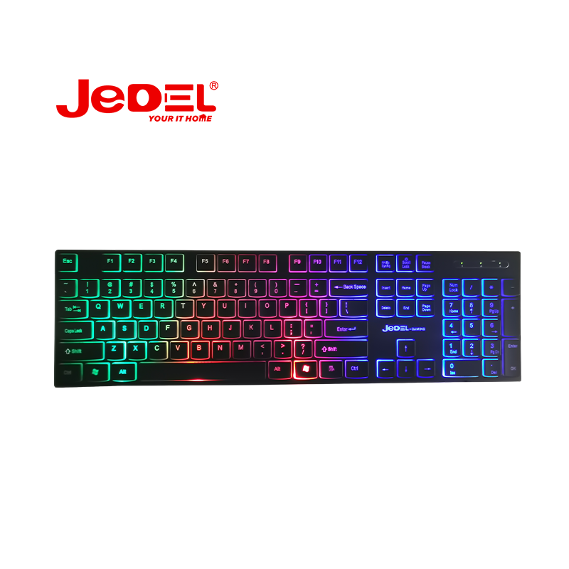 Jedel K510 led light gaming keyboard - Cyber Bazaar