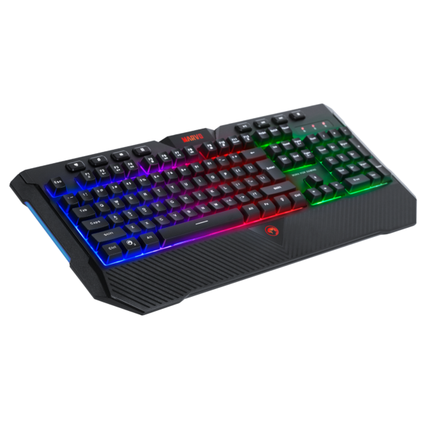 Marvo K656 Wired Membrane Keyboard with Dedicated Multimedia Keys - Image 3