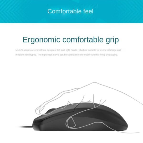 AOC MS121 USB Wired Mouse - Image 2