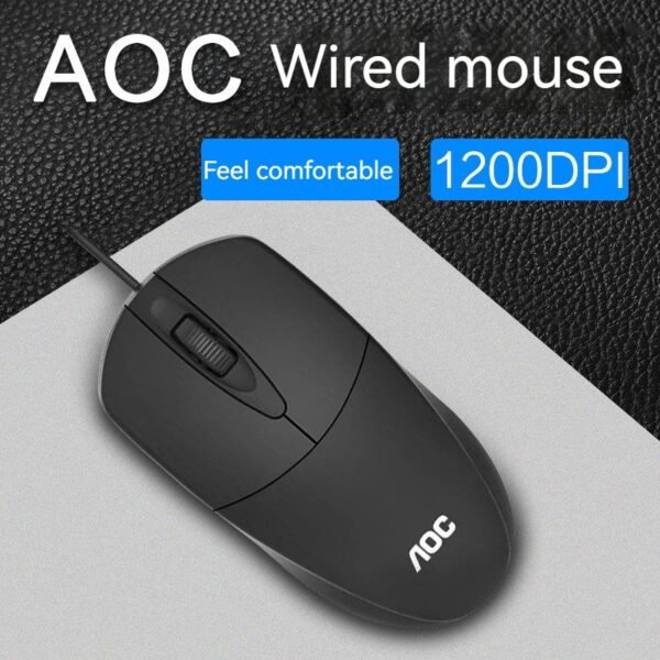 AOC MS121 USB Wired Mouse - Image 6