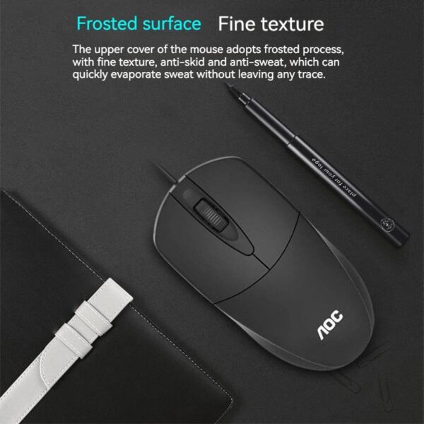 AOC MS121 USB Wired Mouse - Image 7