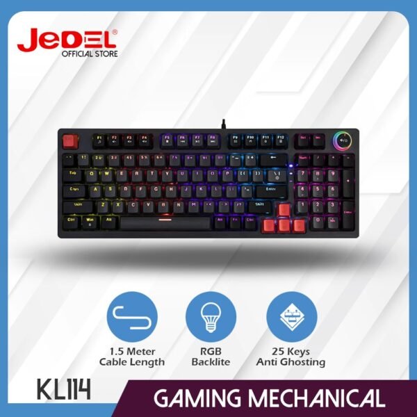 Jedel Gaming Mechanical Keyboard KL-114 - Image 6